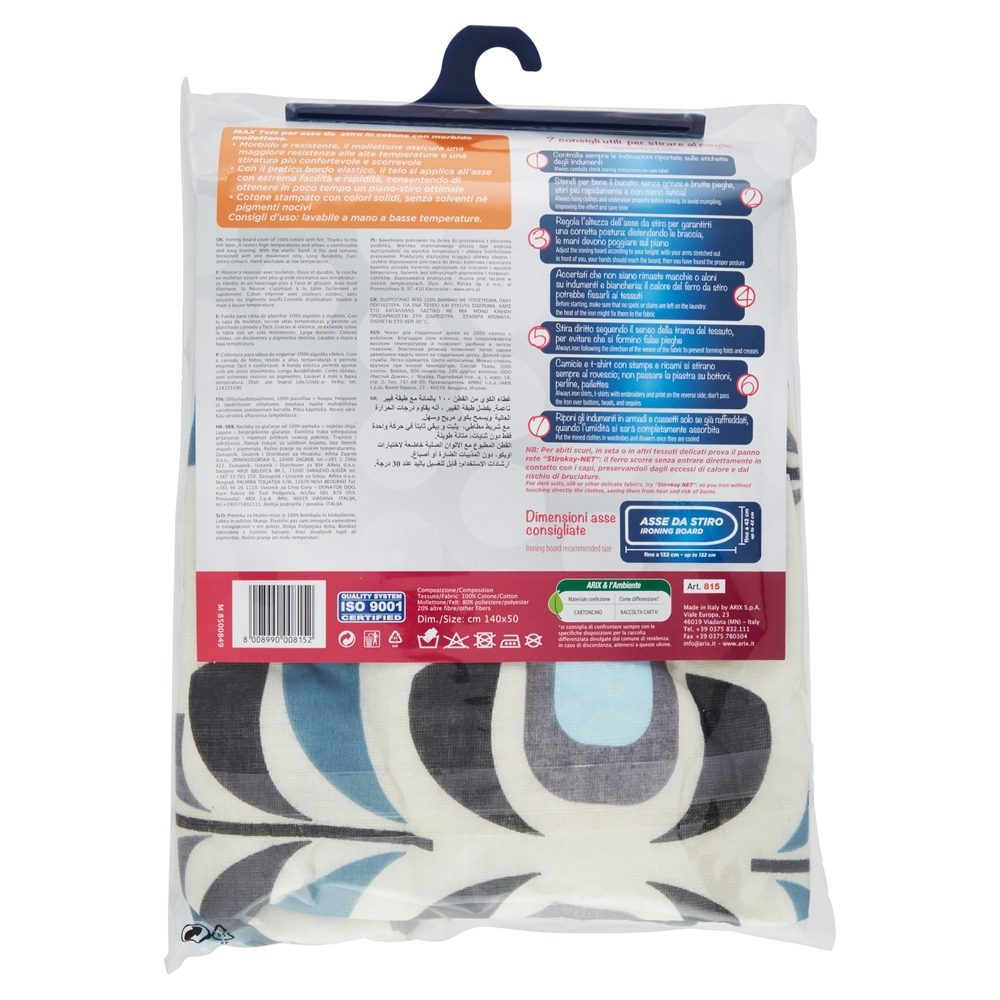 Stirokay Max Telo per asse da stiro 140 x 50 cm